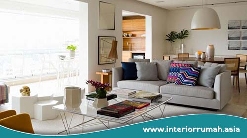 Tips Desain Interior Menggabungkan Ruang Tamu dan Ruang Keluarga