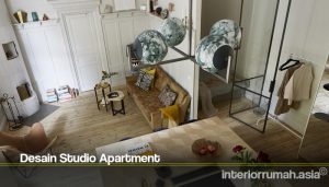 Desain Studio Apartment